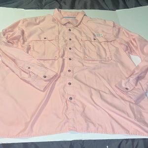 Magellan Outdoors button down long sleeve shirt size 2XL.